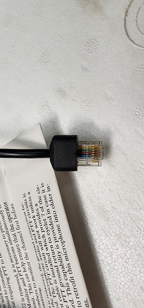 MOTOROLA HMN3000B DESK MICROPHONE