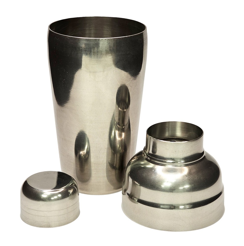 Home Brew Ohio Stainless Steel Personal Cocktail Shaker Jigger & Double Walled