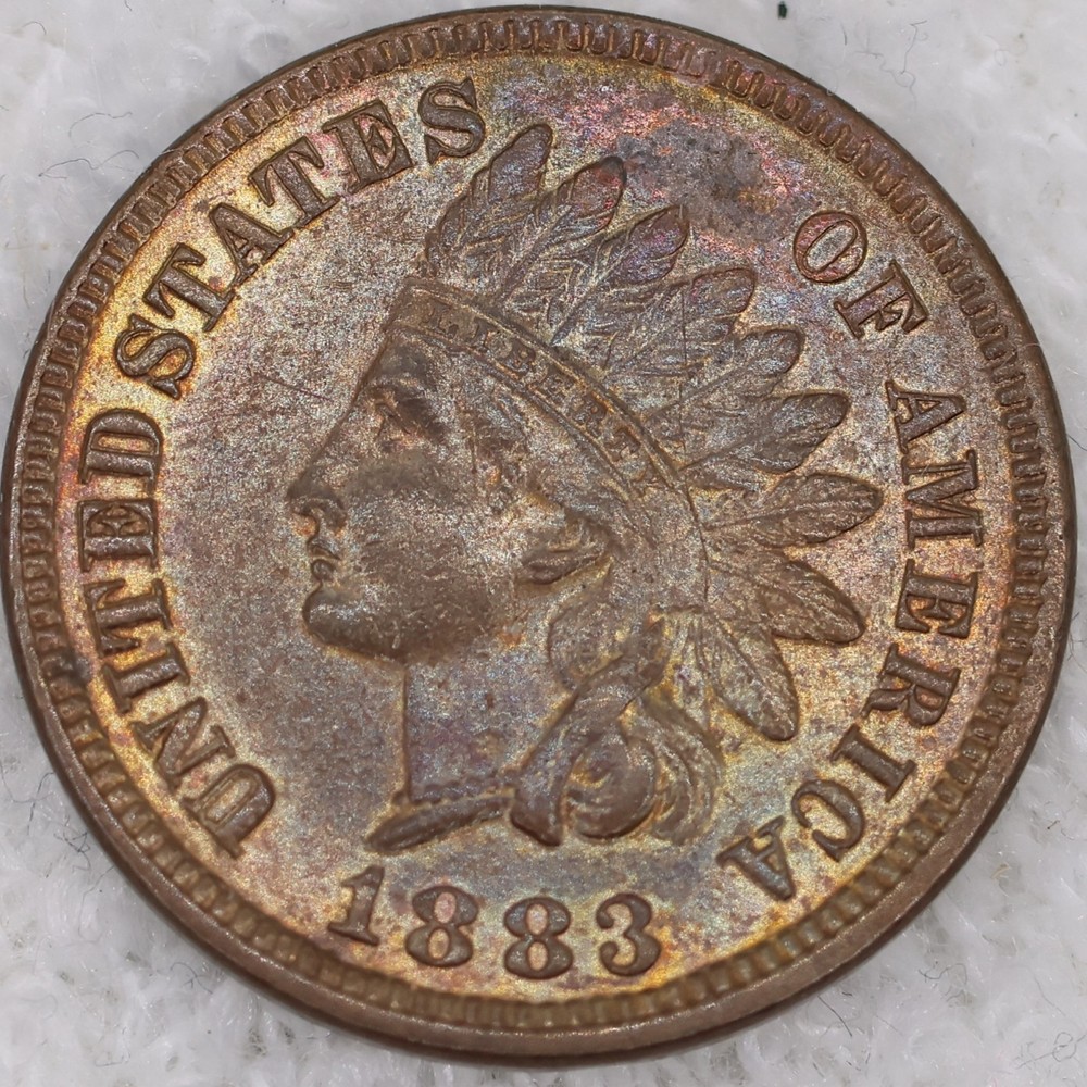 1883 Indian Head Penny AU