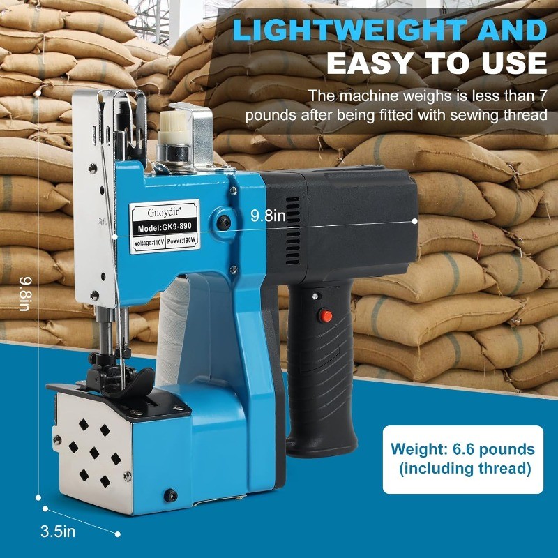 heavy-duty sewing machine, industrial sewing machine, handheld sewing machine