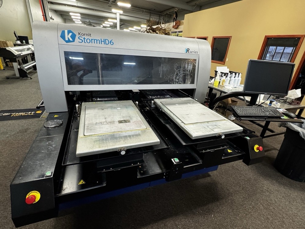 Kornit Storm HD-6 Year 2018 Direct To Garment Printer