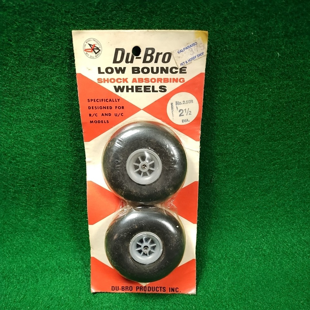 Du-Bro Smooth Low Bounce Wheels 2.5"