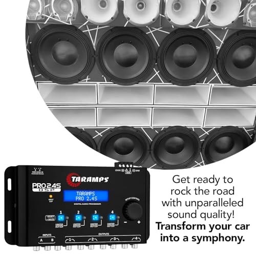Digital Signal Processor DSP Crossover 15-Band Equalizer 2-Channel In 4-Out EQ