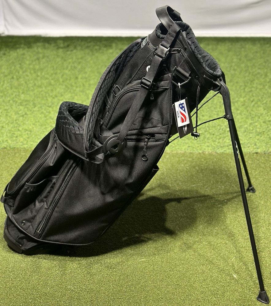 NEW Sun Mountain Eclipse E 3.5 4-Way Stand Carry Golf Bag Color: BLACK
