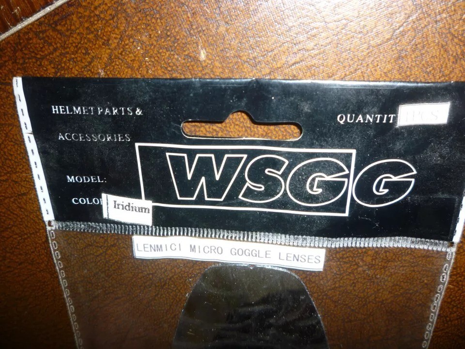 Open Box WSGG Adults Micro Replacement Goggle Lens Iridium