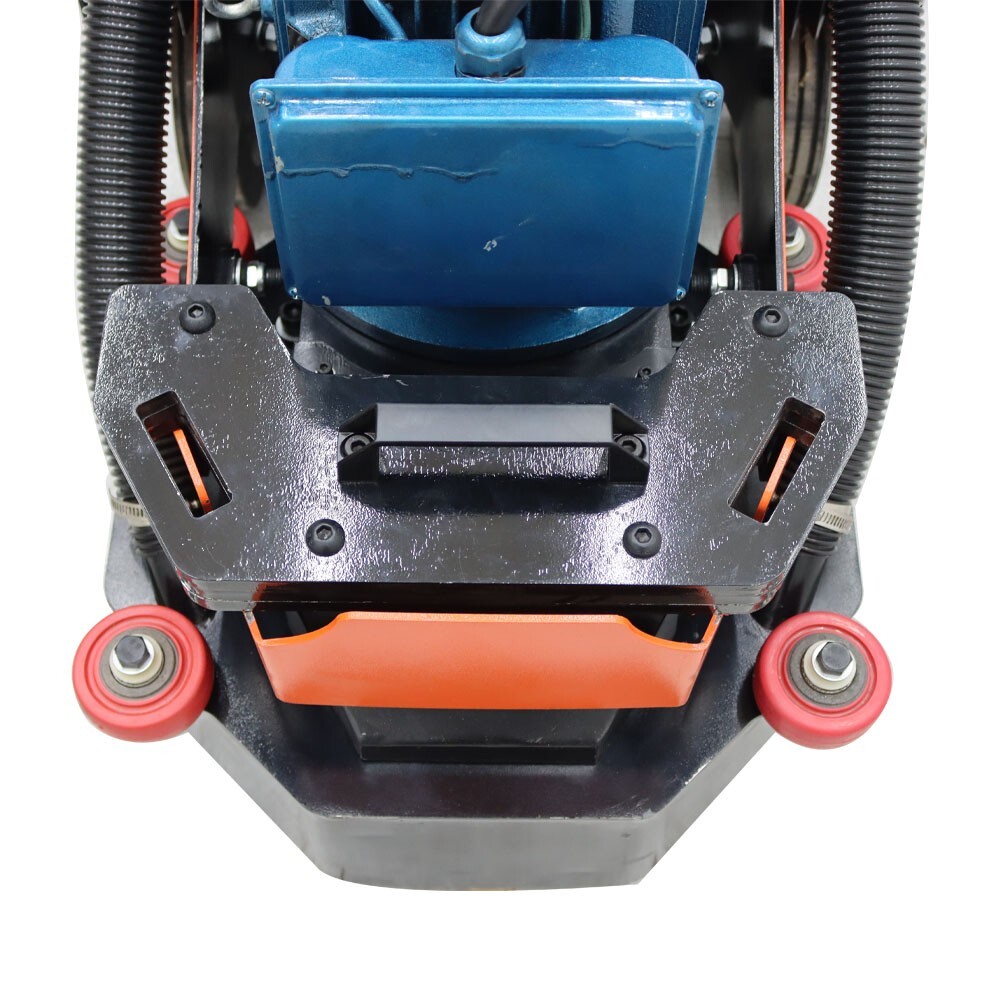 220V Hand-push Polishing Machine Cement Ground Grinder 6-Head Chassis