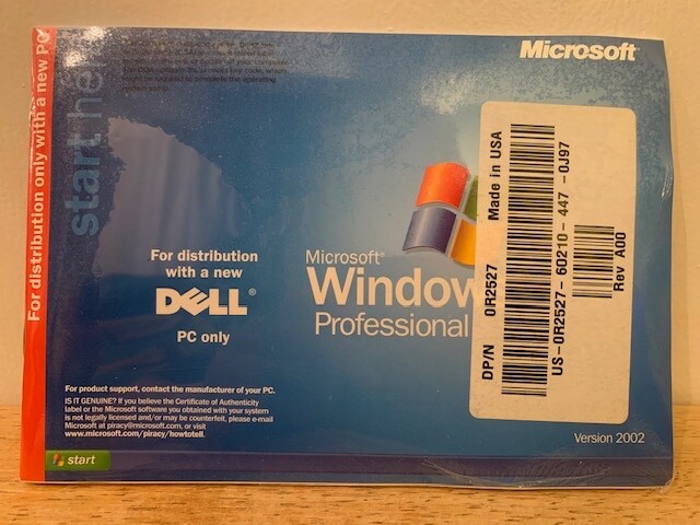 Dell Reinstallation CD Microsoft Windows XP Professional Service Pack 1a SP 1a