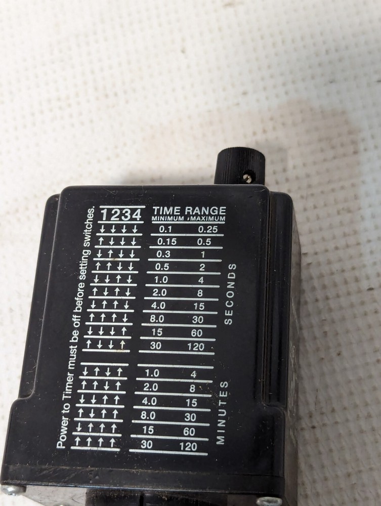 Macromatic SS-60526 Time Ranger Programmable Time Delay Relay, 12 vac\vdc