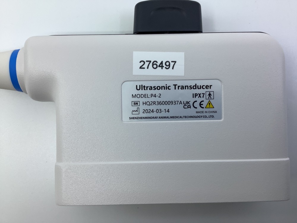 2024 Mindray P4-2 VET Phased Array Ultrasound Probe