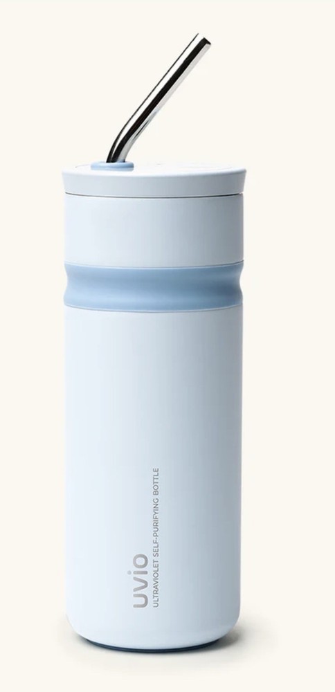 Uvio Self-Purifying Water Bottle - Polar Blue