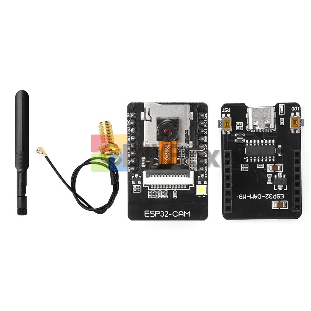 ESP32-CAM-MB 8MB WiFi Bluetooth Development Board OV3660 Camera Type-C CH340