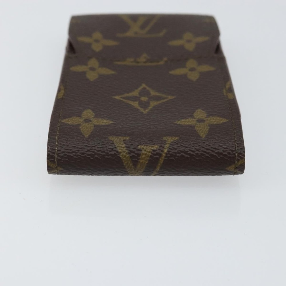 LOUIS VUITTON Monogram Etui Cigarette Case M63024 LV Auth BA9625