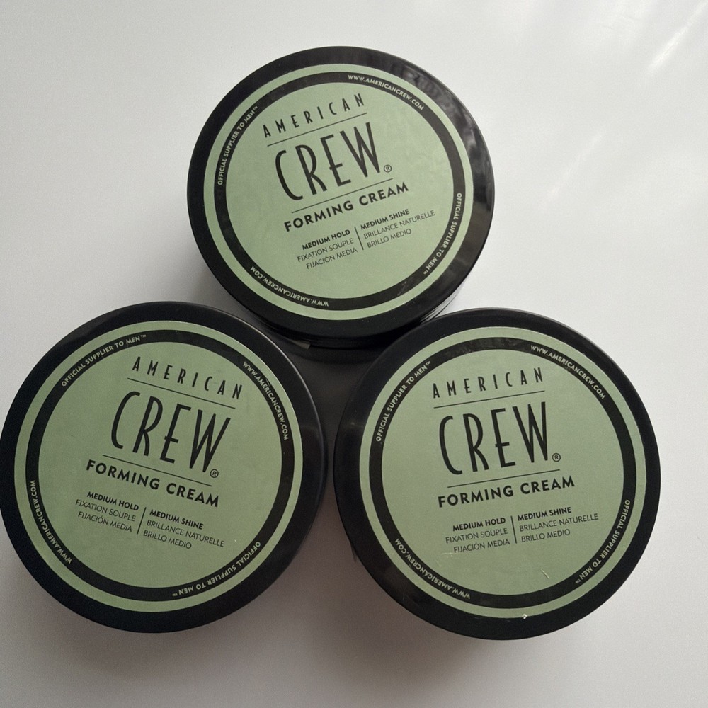 American Crew Forming Cream, 3.0 oz ( Pack of 3)