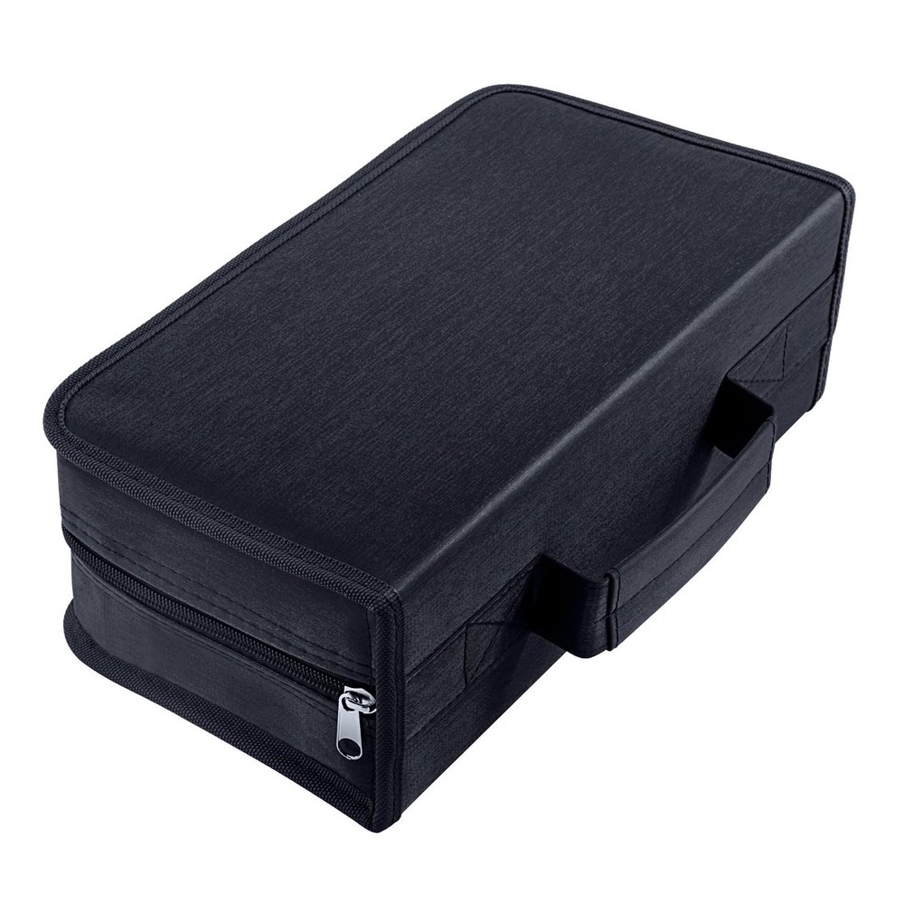 CD/DVD Case Holder, 128 Capacity VCD Media Wallet, Storage, , Booklet,