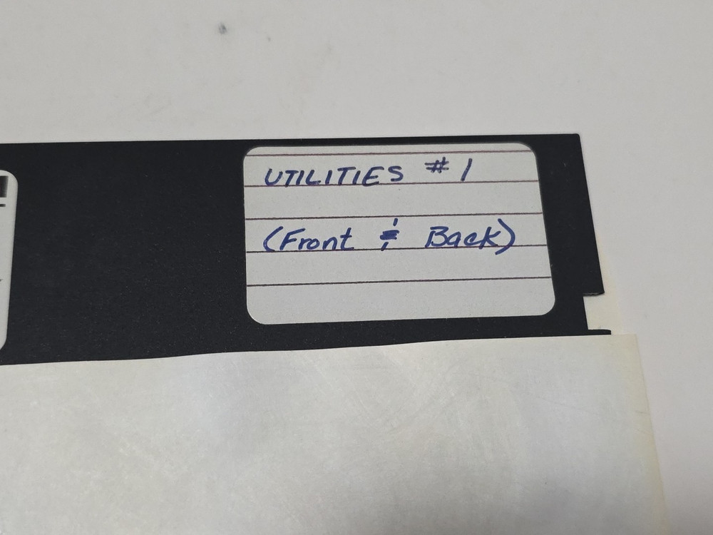 Apple II collection of system and disk utilities including DiskZAP