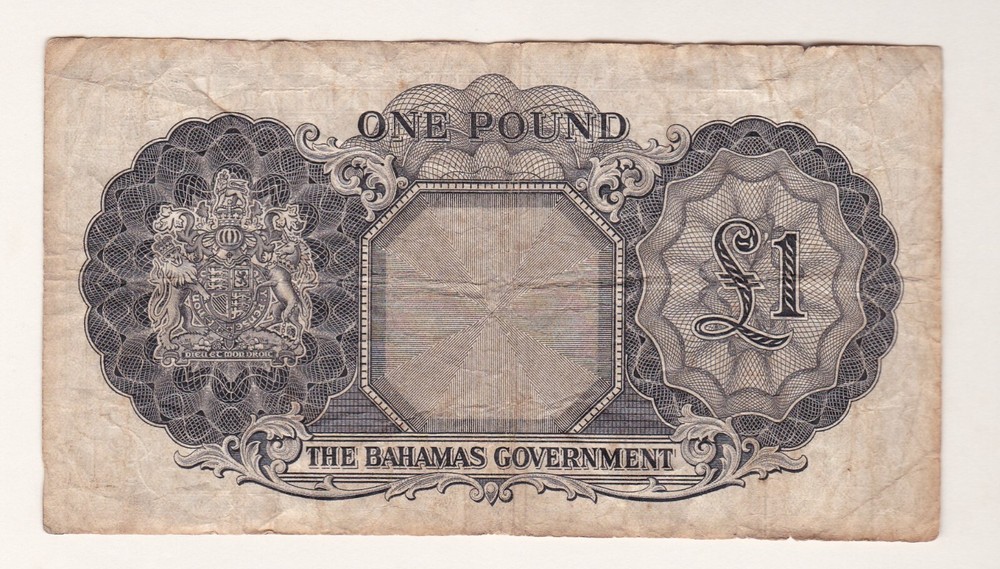 BAHAMAS ONE POUND ND(1953)