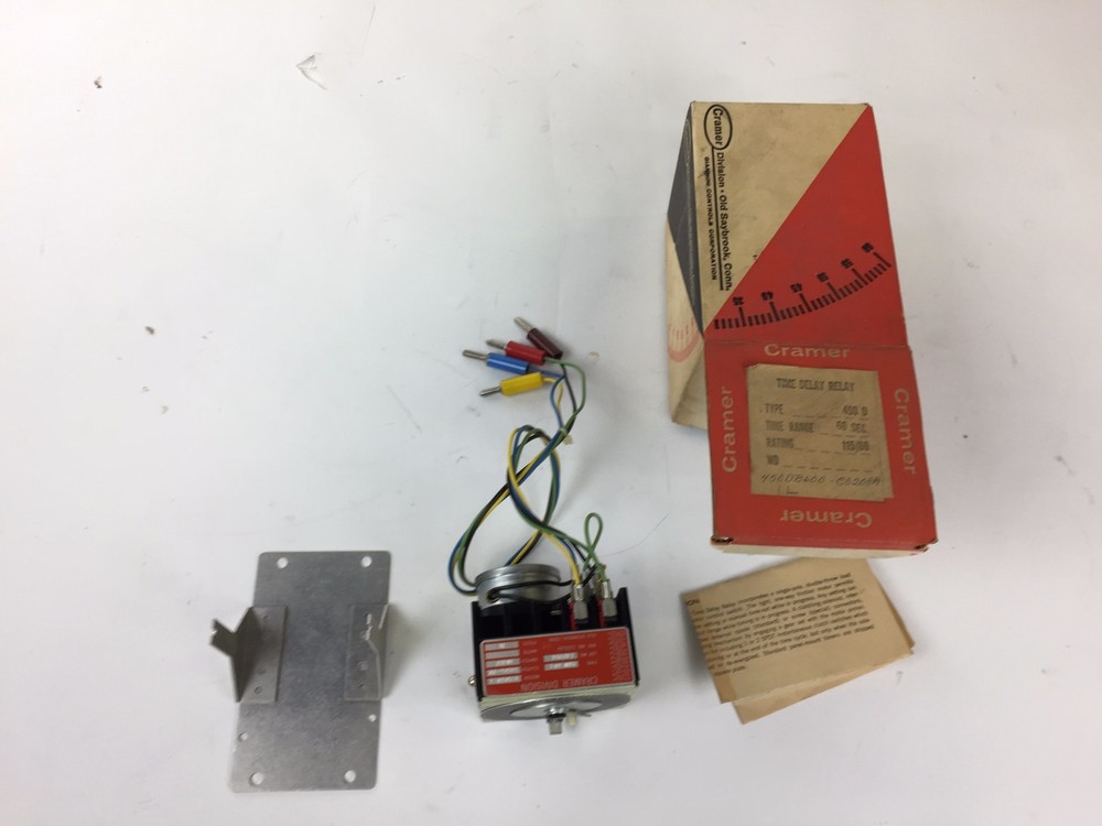 Cramer 450D-60s Time Delay Relay