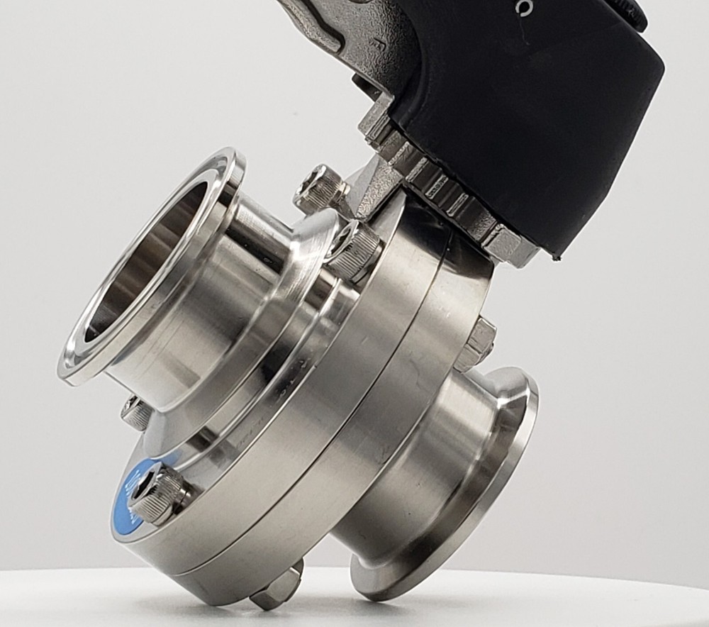1.5" SS304 Tri-Clamp Butterfly Valve – Trigger Handle (BFVTC)