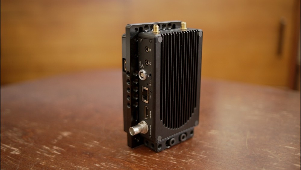 Teradek Cube 655 + Custom Mod Gold Mount Plate