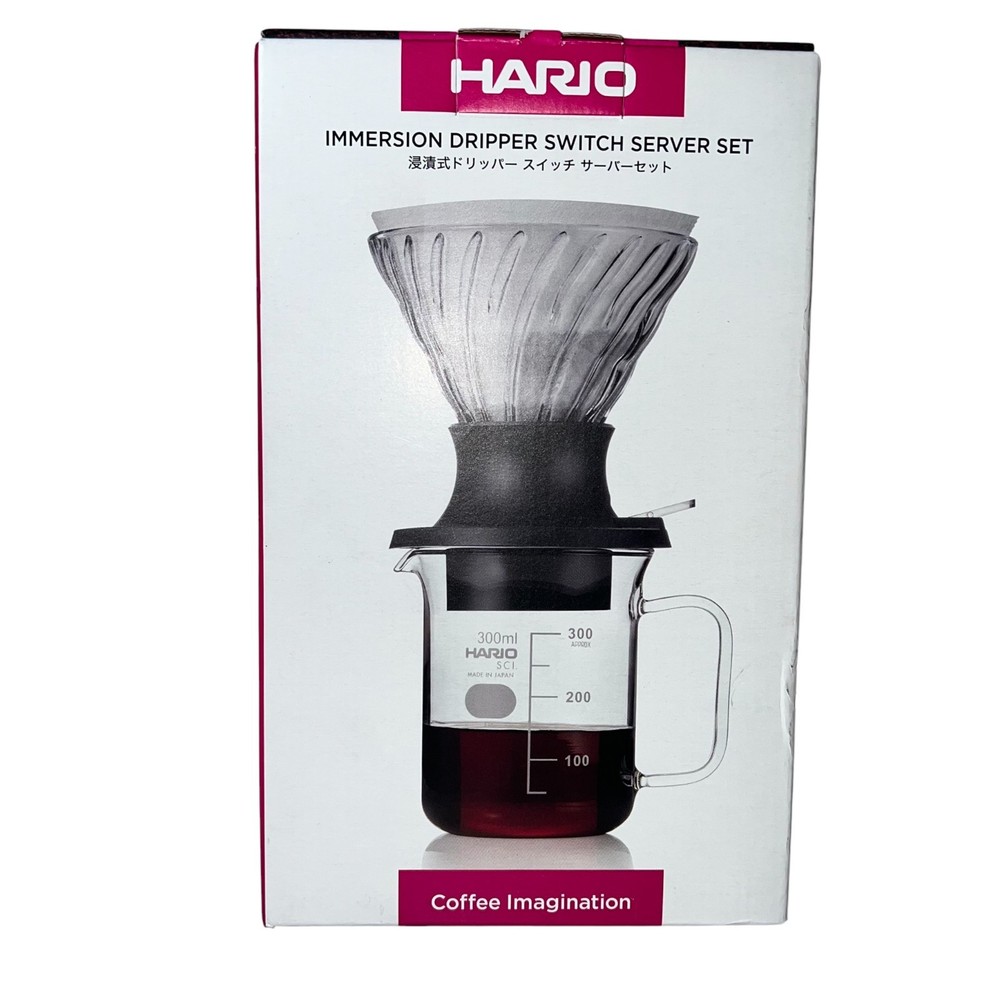 Hario V60 Switch Immersion Dripper Server Set SSD-5012 Glass 02