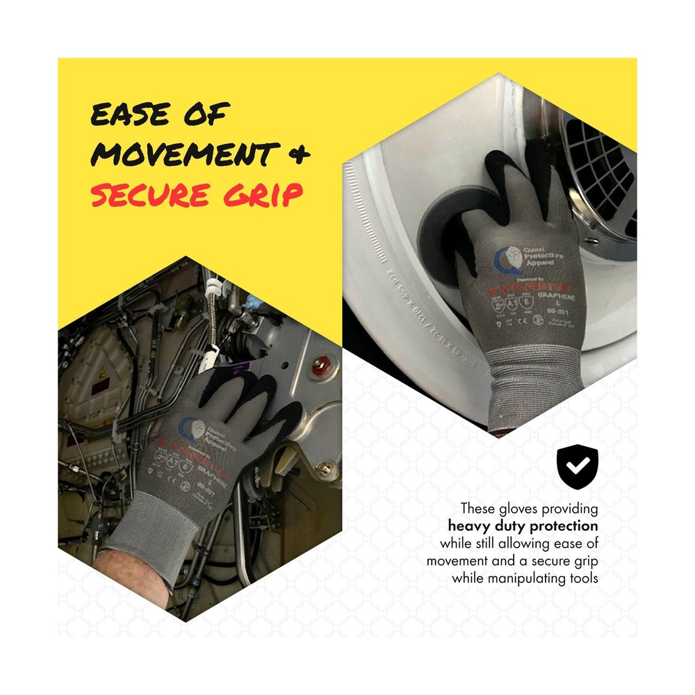Quest Protective Apparel Cut and Puncture Resistant Work Gloves – Lightwei