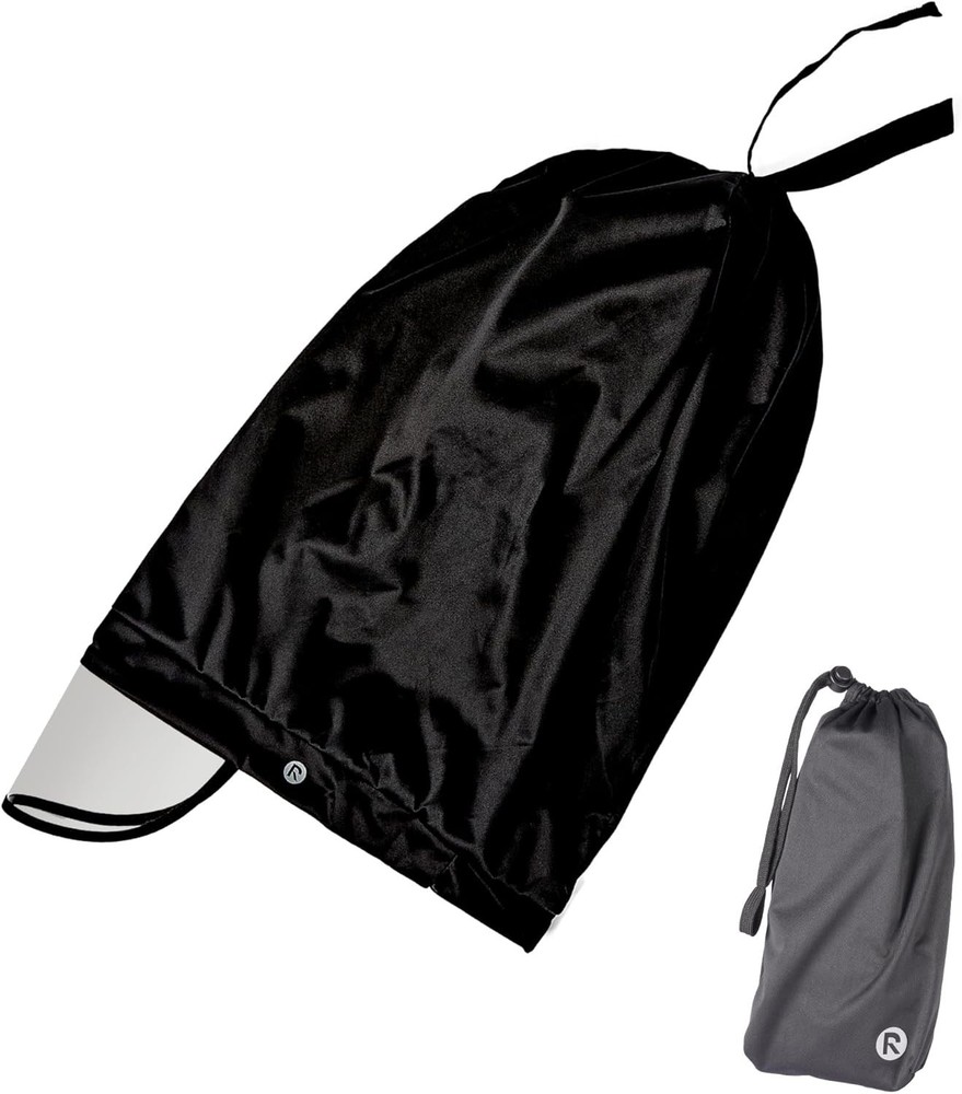 Satin Lined Rain Cap, 100% Waterproof Hair Protection, Adjustable Strap, Pack...