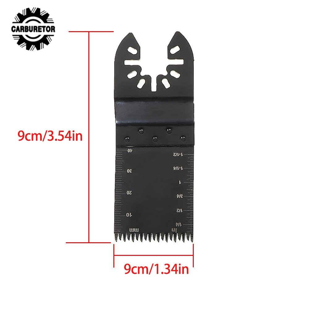50 Pcs 1-3/8" Universal Multi-Tool Blades for Most Oscillating Tools