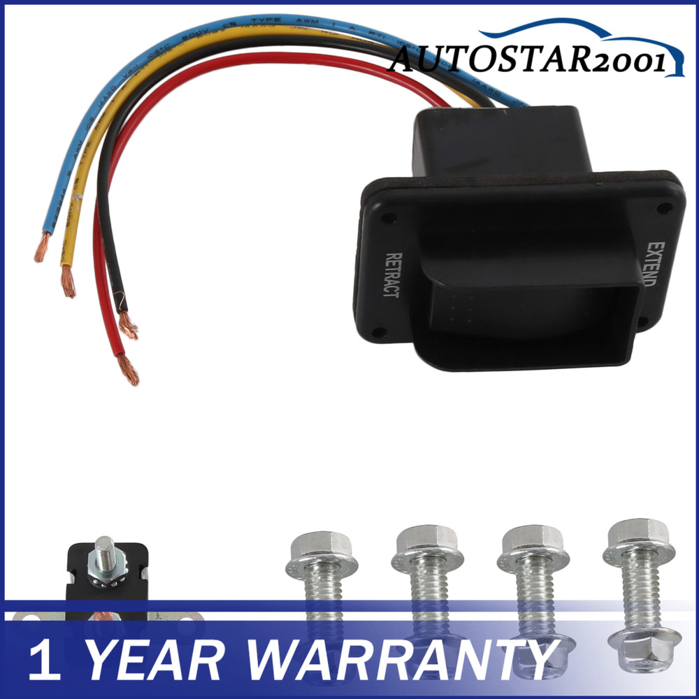 Universal Rear Trailer Stabilizer Jack Stand Stabilizer Jack Kit 298707 Black