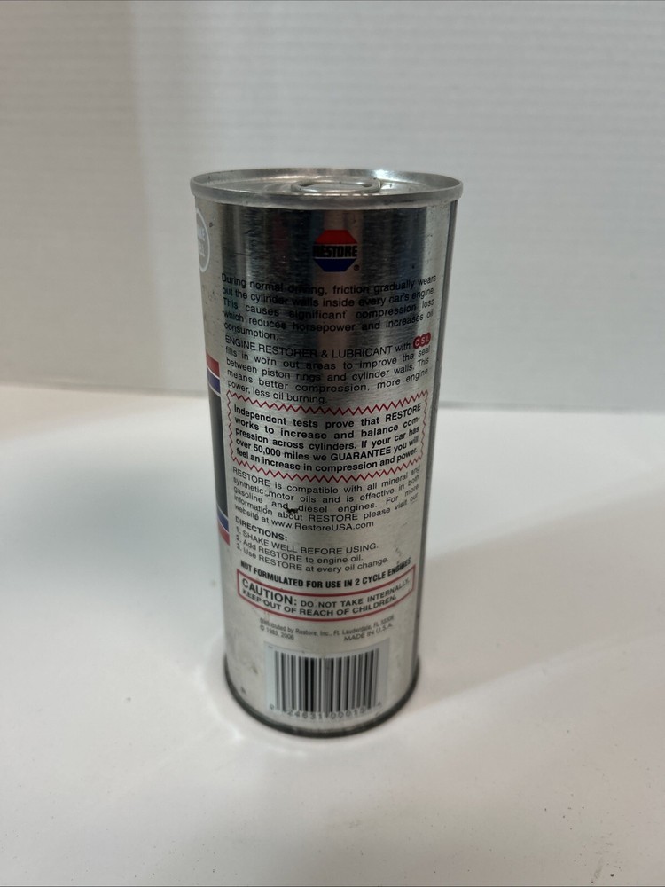 Restore Engine Restorer & Lubricant 400ML Vintage 2006