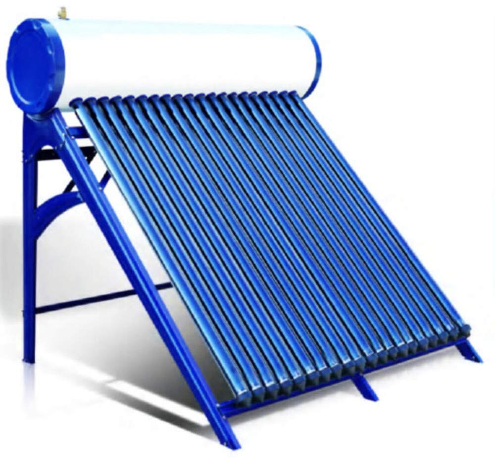 Passive Duda Solar Tube Water Heaters with attached Pressurized Tank