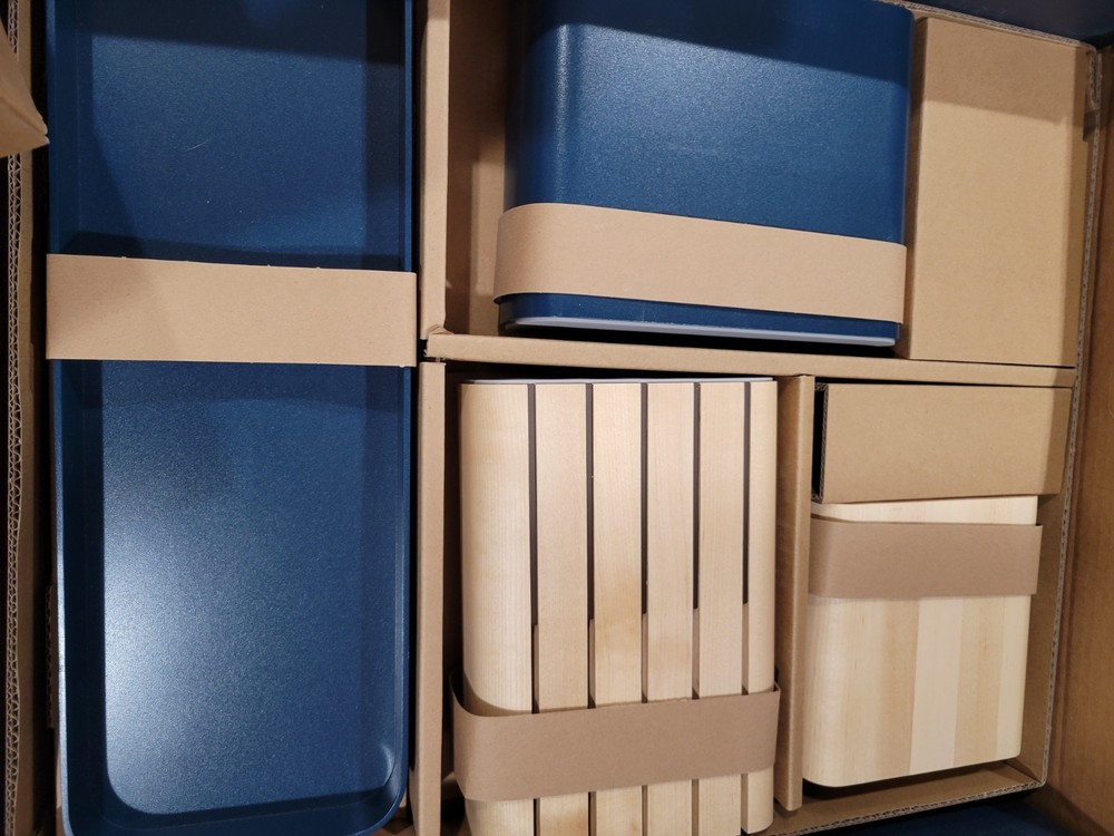 Caraway Home 13pc Prep Set Navy