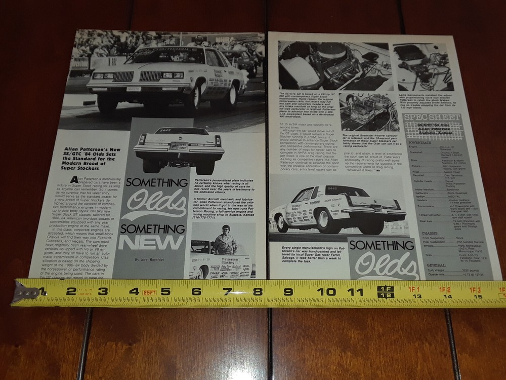 1984 OLDSMOBILE CUTLASS ORIGINAL ARTICLE