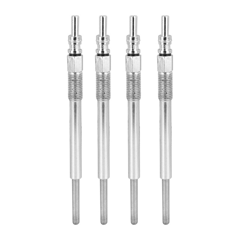 4pcs Iron Glow Plugs Stable Iron Glow Plugs Set for Efficient Vehicle Heating
