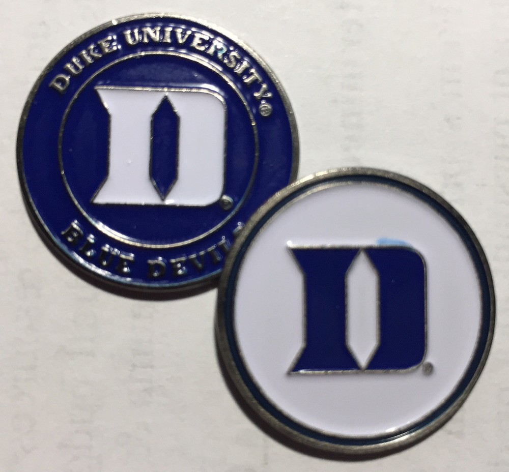 Duke University Golf Ball Marker New