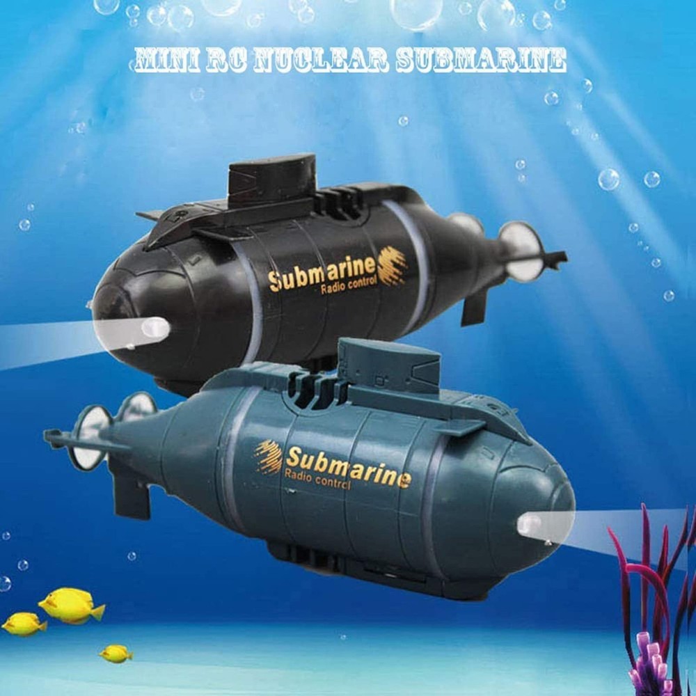 Mini RC Submarine for, 2.4G 6CH Remote Control Boat Remote Control Submarine,...