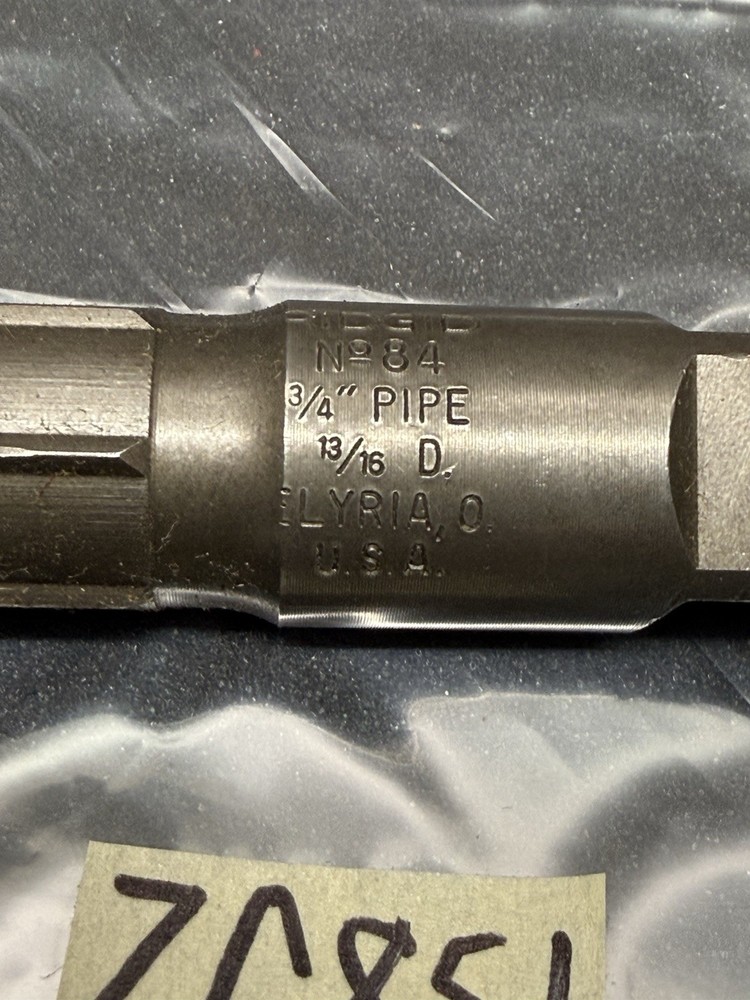 RIDGID PIPE EXTRACTOR # 84 3/4" PIPE NEW