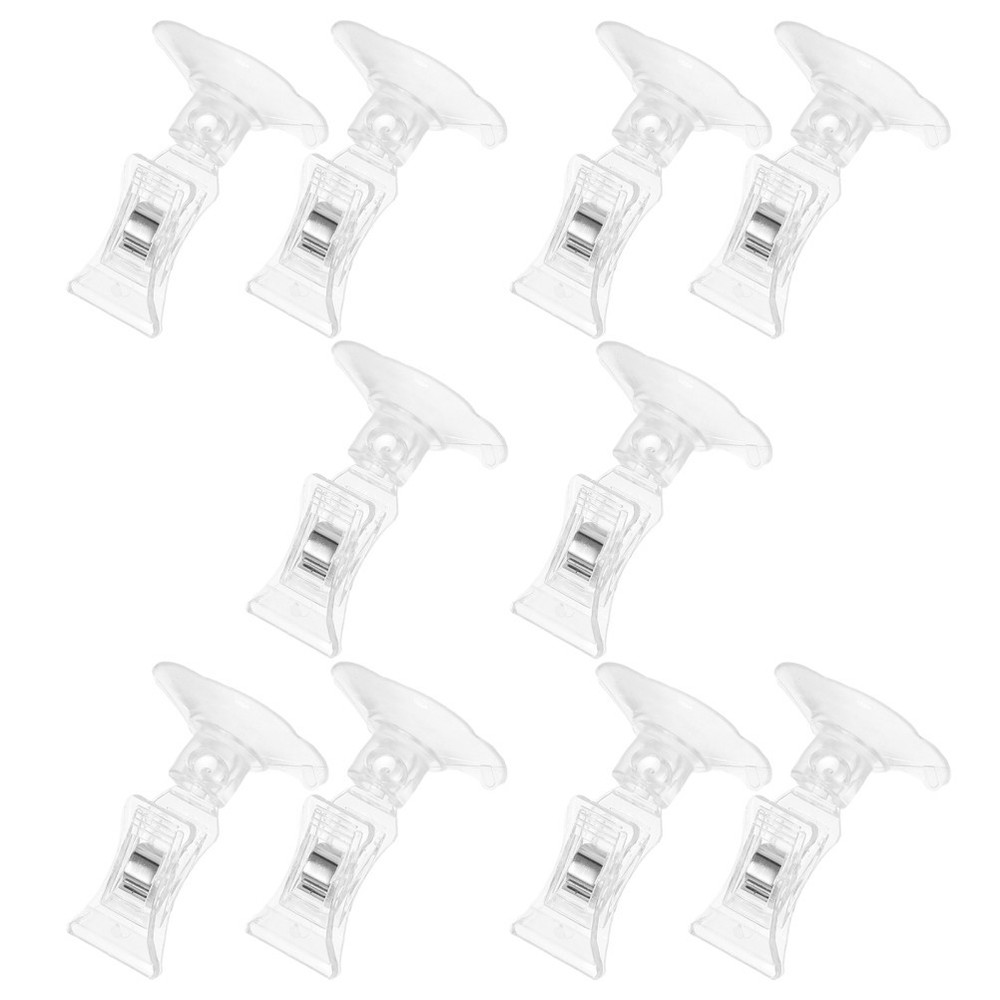 25 Pcs Advertising Suction Cup Clip Hanging Message Multi Purpose