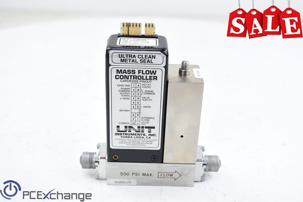 Unit Instruments UFC-1260A Mass Flow Controller Gas: SiH2Cl2