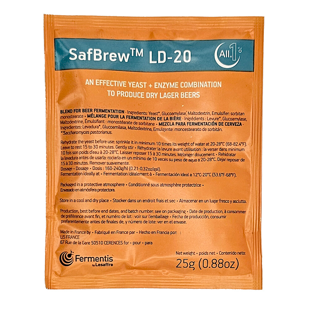 Fermentis SafBrew LD-20 25 Grams