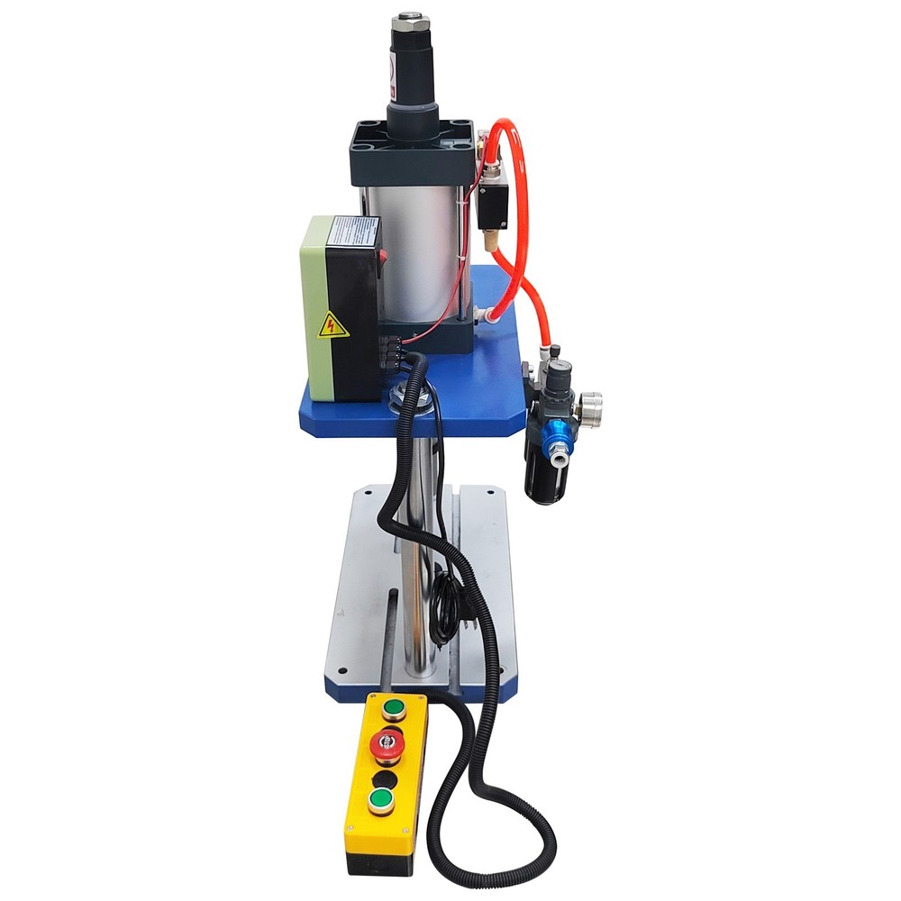 110V 1763lb/800kg Pneumatic Punch Press Machine with Controller Adjustable