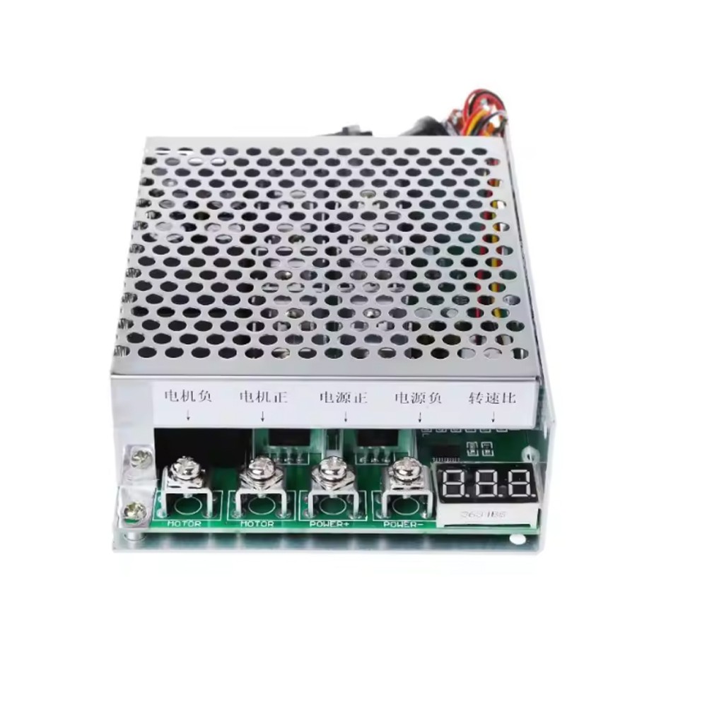 40A PWM Speed Controller DC Motor Digital Display Adjustable Drive Module Input