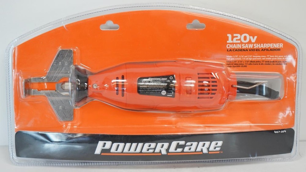 NEW - Power Care 467-164 120V Chainsaw Sharpener