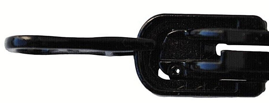 YKK 5mm Spiral Slide In Black Or Silver