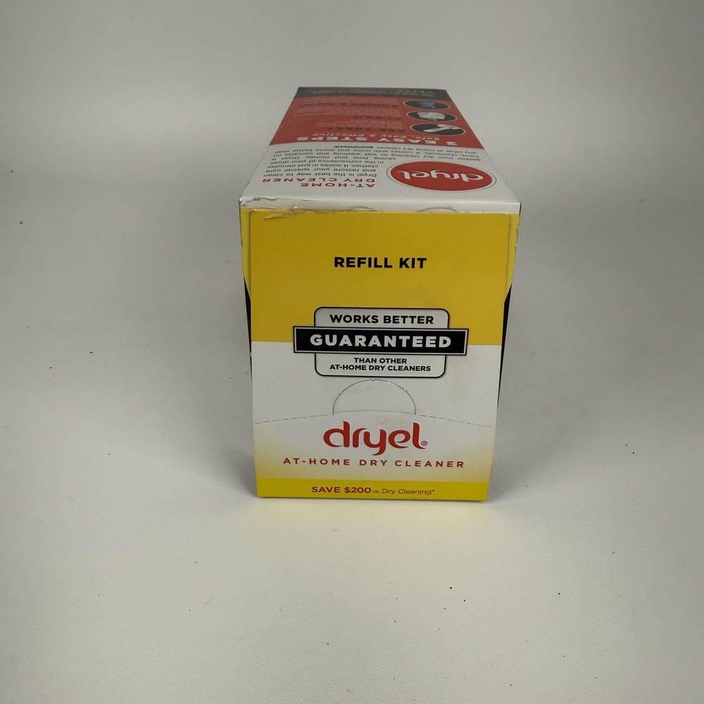 Dryel CRB-01126 Home Dry Cleaner Refill Kit - 8 Load