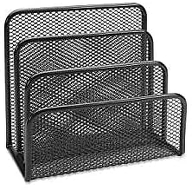 Mesh Vertical Desktop File Sorter 5.6" X 5.3"