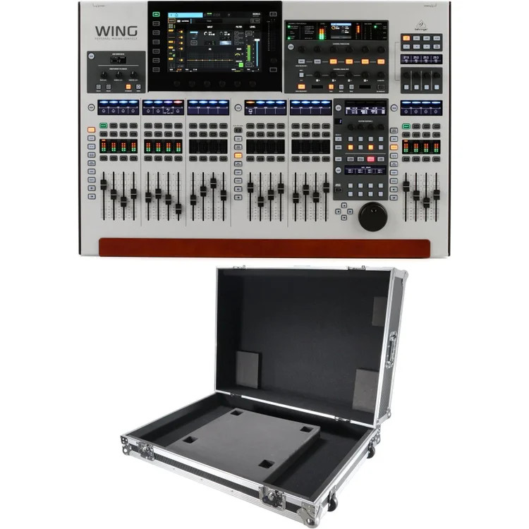 Behringer WING 48-channel Digital Mixer and Flight Case Bundle