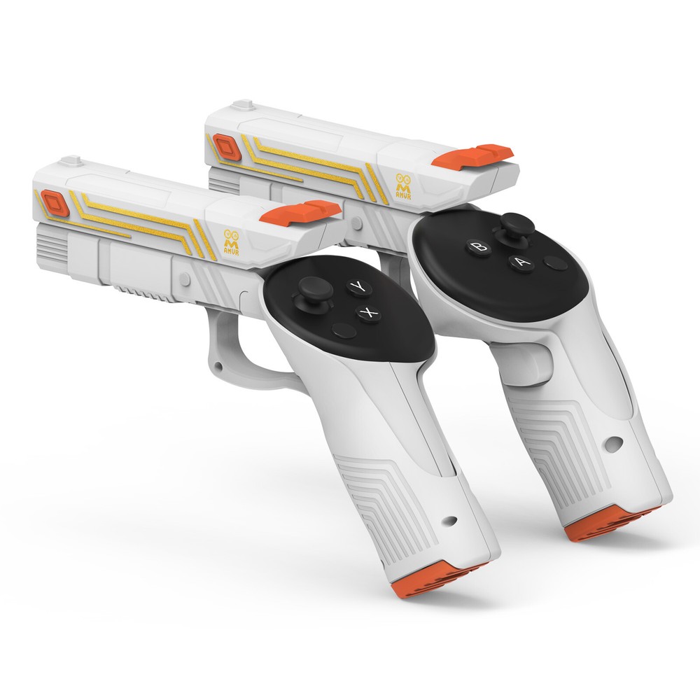 2pcs For Quest 3/3S Handle Pistol VR Gun Game Handle Simulation Bracket