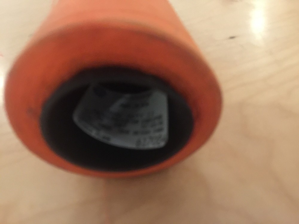 THREAD, ORANGE/FLAME, POLY/COTON NEW OLD STOCK,GI