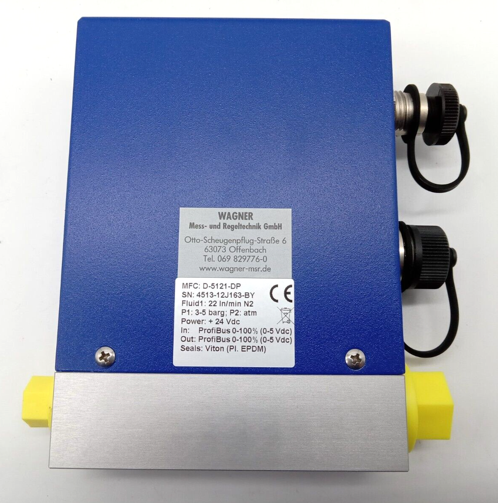 M+W Instruments D-5121-DP Digital Gas Mass Flow Controller