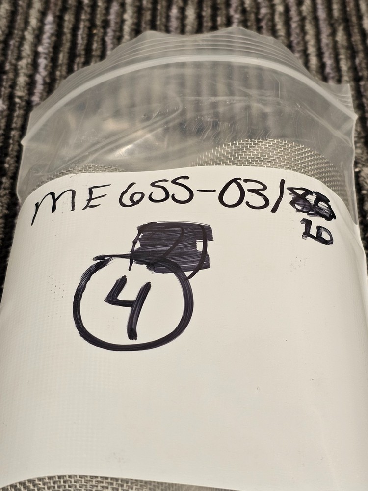 (QTY 4) ME 6SS-03/20: MESH SCREEN FOR 2" STRAINER